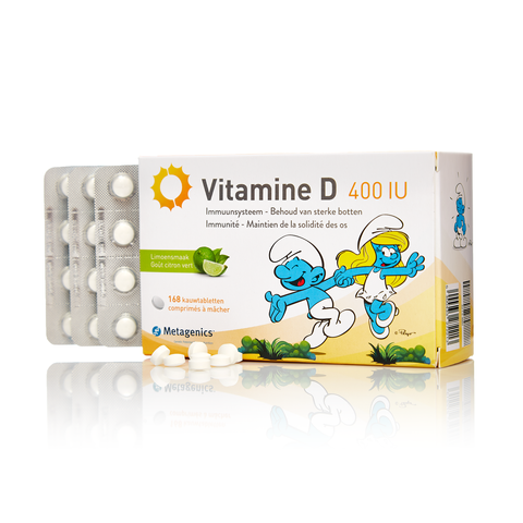 Metagenics Vitamine D 400 IU Junior (Вітамін Д 400 МО Джуніор) 120 табл.
